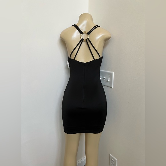 Nikibiki black strappy bodycon dress - Picture 4 of 5